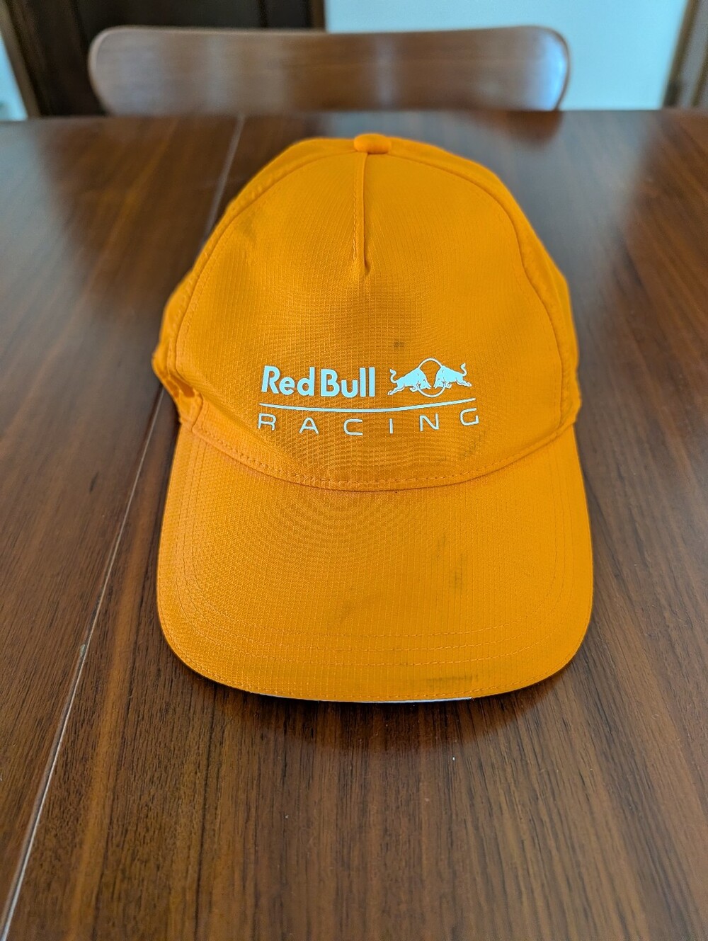 Red Bull F1 Racing Orange Baseball Cap One Size Adjustable Pre Owned